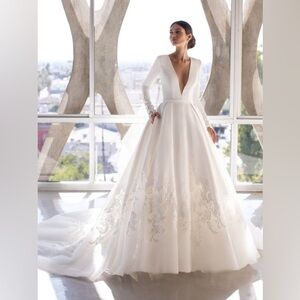 Pronovias Brown ballgown